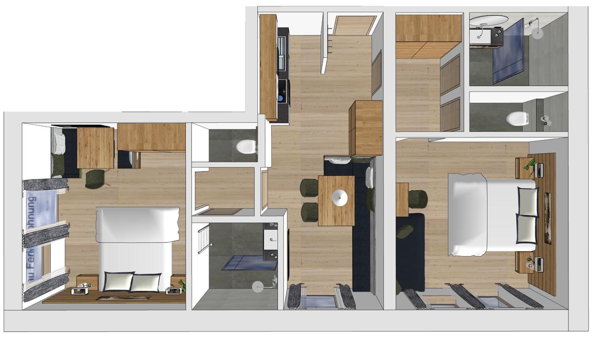 Appartements Penzinghof Mayrhofen Eksteriør billede